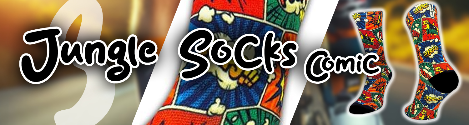 Jungle Socks Comic design