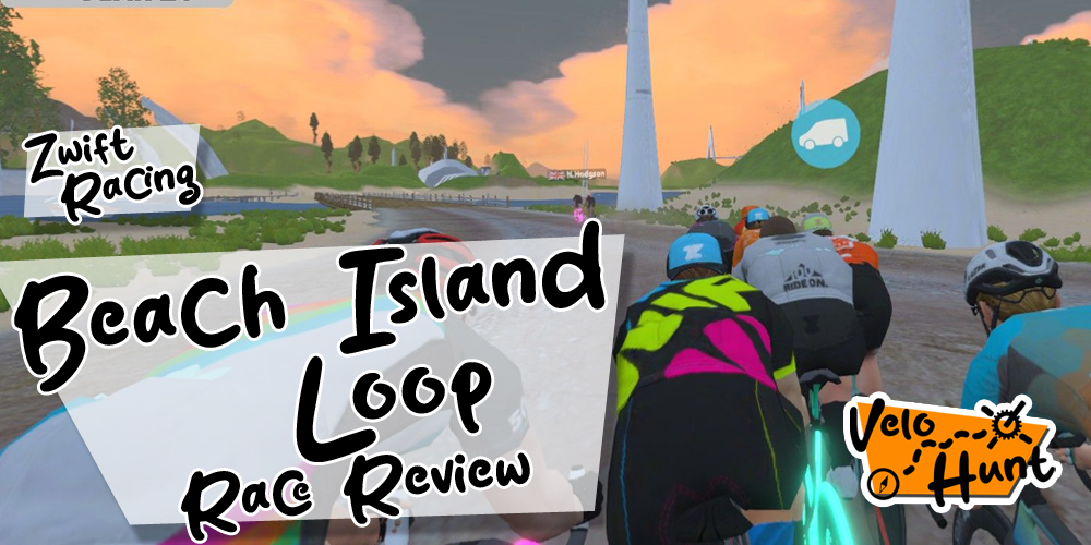 Zwift Racing: Beach Island Loop Race Review