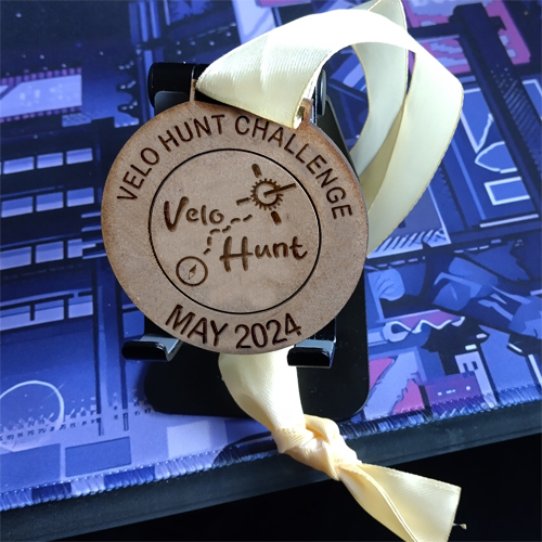 Virtual Velo Hunt Medal  